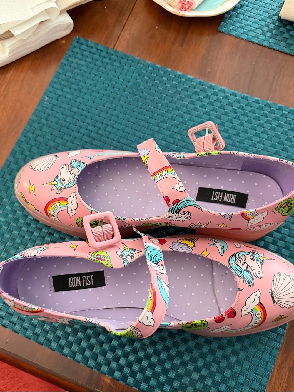 Iron Fist shoes EUC